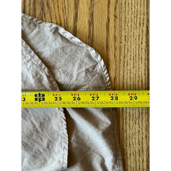 VETTA Brown Organic Cotton Button Up Blouse Shirt Top Women's Size Small - Picture 8 of 11